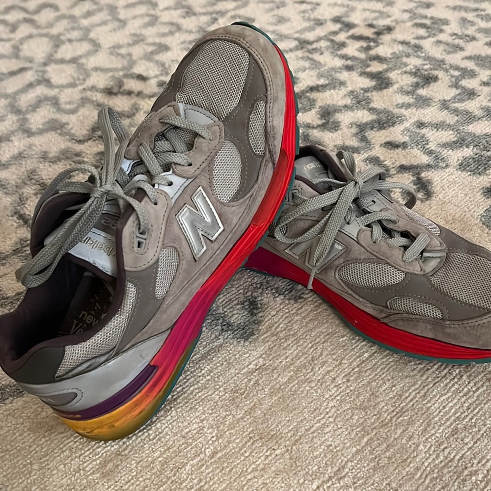 New Balance 992v1 multi color gray rare MENS 11 USA